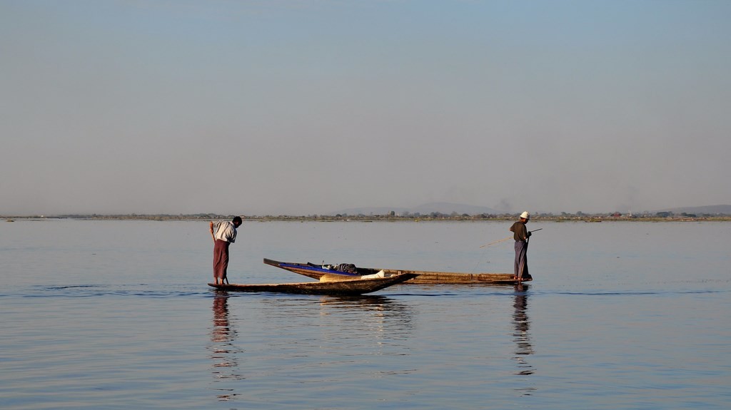 lac Inlé, inle Lake, Myanmar