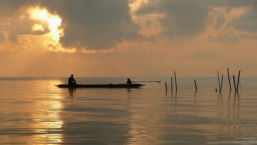 Le lac de Songkhla