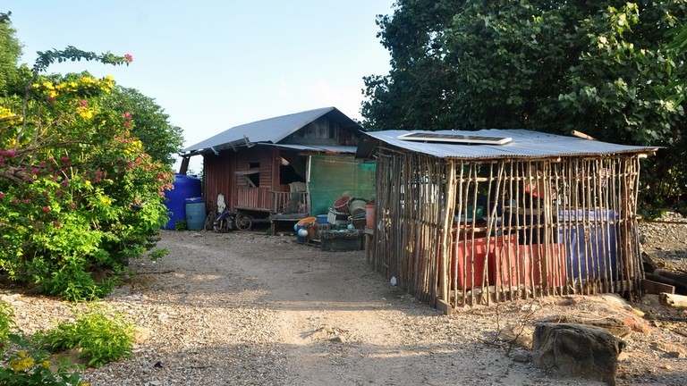 Village de pecheurs a Koh Phaluai