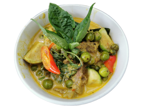 curry vert, Kaeng Kiew wan kai